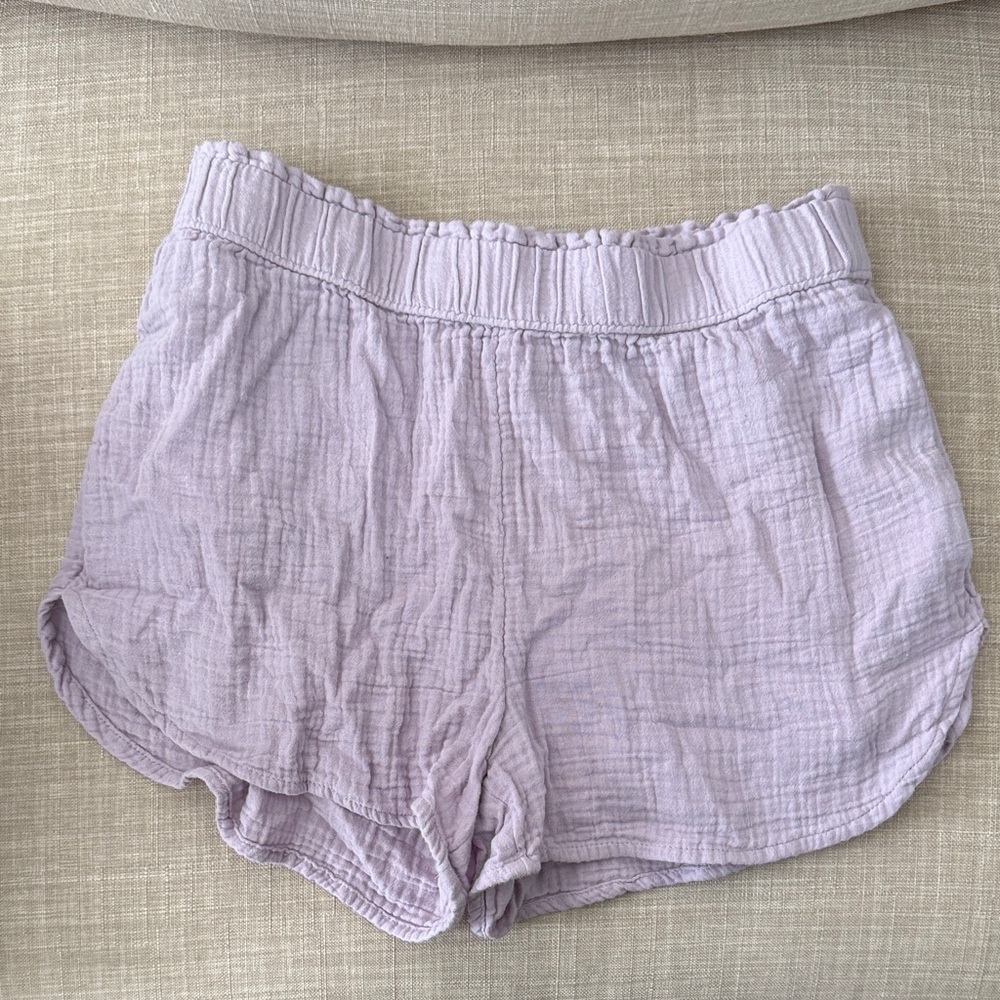 Universal Thread Lavender Crinkled Shorts